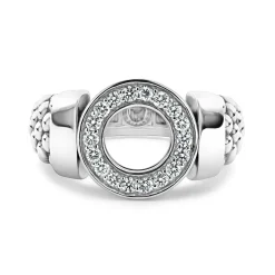 Flash Sale Diamond Circle Caviar Ring Diamonds