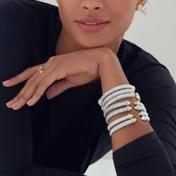 Cheap Diamond Cuff Bracelet | 8Mm Diamonds