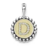 Hot Diamond D Initial Charm Diamonds