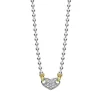 Shop Diamond Heart Necklace Two-Tone