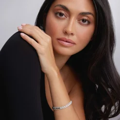 Fashion Diamond Link Bracelet | 7Mm Diamonds