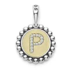 New Diamond P Initial Charm Diamonds