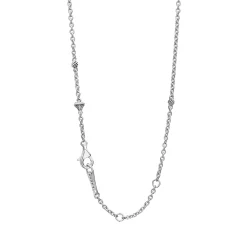 Clearance Diamond Pendant Necklace Silver