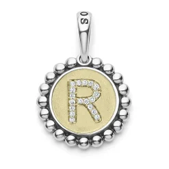 Cheap Diamond R Initial Charm Diamonds