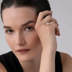 Flash Sale Diamond Stacking Ring Silver