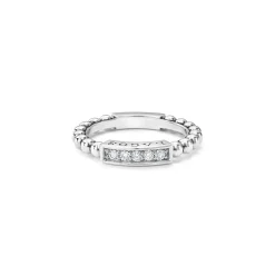 Flash Sale Diamond Stacking Ring Silver