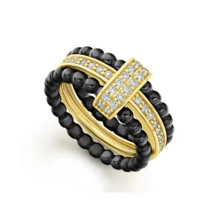 Hot Diamond Stacking Ring Set Statement Rings