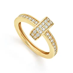 Cheap Diamond Stacking Ring Set Gold