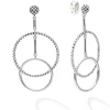 Best Double Circle Drop Earrings Drop Earrings