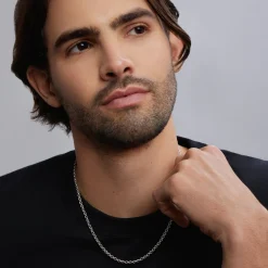 New Double Link Chain Necklace | 3Mm Necklaces & Chains