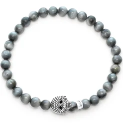 Best Sale Eagle Eye Skull Bracelet Silver