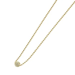 Outlet Gold Diamond Sphere Necklace Diamonds