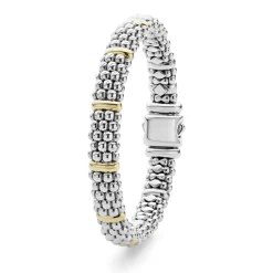 Cheap Gold Station Caviar Bracelet | 9Mm Two-Tone