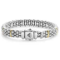 Cheap Gold Station Caviar Bracelet | 9Mm Two-Tone