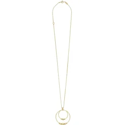 Cheap Graduated Bead Necklace Gift Set Gold