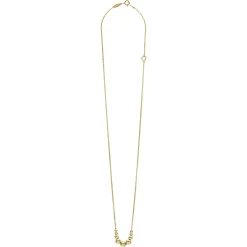Cheap Graduated Bead Necklace Gift Set Gold
