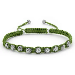 Sale Green Macrame Bracelet Bracelets