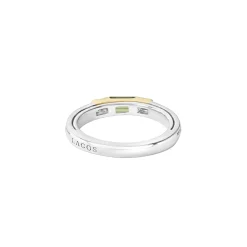 Cheap Green Tourmaline And Diamond Stacking Ring Diamonds
