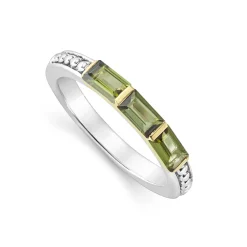 Shop Green Tourmaline Stacking Ring Stacking Rings