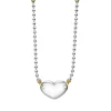Store Heart Necklace Two-Tone