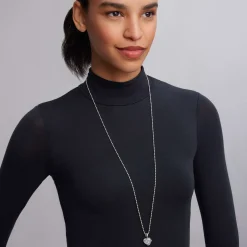 Best Sale Heart Of New Orleans Pendant Necklace Silver