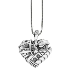 Discount Heart Of New York Pendant Necklace Silver