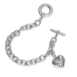 Best Heart Of Philadelphia Charm Bracelet Silver