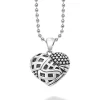 Best Heart Pendant Necklace Silver