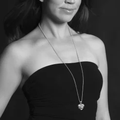 Best Heart Pendant Necklace Silver