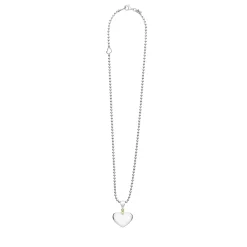 Cheap Heart Pendant Necklace Two-Tone