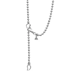 Cheap Heart Pendant Necklace Two-Tone