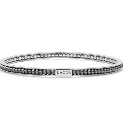 Fashion Hematite Bangle Silver