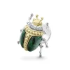 New Jade Diamond Beetle Pin Gemstones