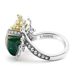 Online Jade Double Beetle Diamond Ring Diamonds