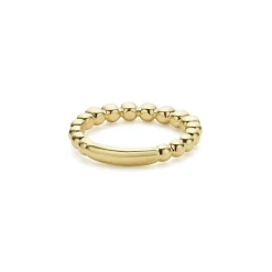 Best Sale 18K Gold And Black Diamond Stacking Ring Diamonds