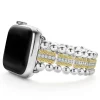 Clearance 18K Gold And Diamond Caviar Beaded Watch Bracelet-38-45Mm Two-Tone
