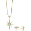 Online 18K Gold And Diamond Star Gift Set Diamonds