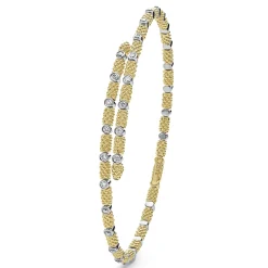 Shop 18K Gold And Diamond Superfine Cuff Bracelet Diamonds