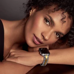 Clearance 18K Gold And Stainless Steel Watch Bracelet-38-45Mm Watch Bands