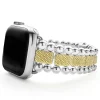 Best 18K Gold And Sterling Silver Caviar Beaded Watch Bracelet-38-45Mm Watch Bracelets
