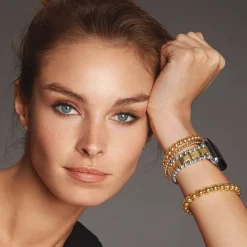 Shop 18K Gold And Sterling Silver Watch Bracelet-38-45Mm Two-Tone