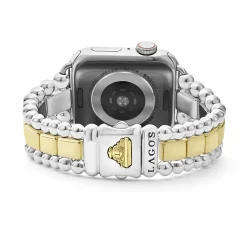 Flash Sale 18K Gold And Sterling Silver Single Diamond Watch Bracelet-38-45Mm Two-Tone