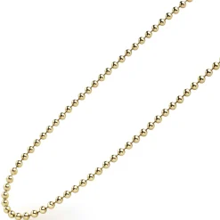 Fashion 18K Gold Ball Chain Necklace Necklaces & Chains