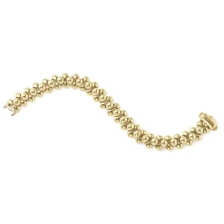 Cheap 18K Gold Bead Bracelet Gold