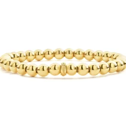 Hot 18K Gold Bead Bracelet | 6Mm Gold