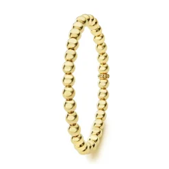 Hot 18K Gold Bead Bracelet | 6Mm Gold