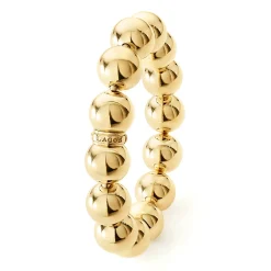 Sale 18K Gold Bead Bracelet 15Mm Gold