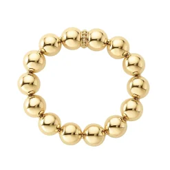 Sale 18K Gold Bead Bracelet 15Mm Gold