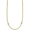 Hot 18K Gold Beaded Necklace Gold