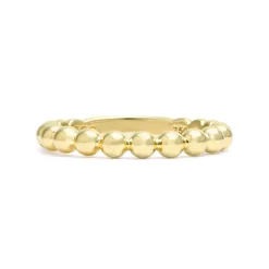 Cheap 18K Gold Beaded Stacking Ring Stacking Rings